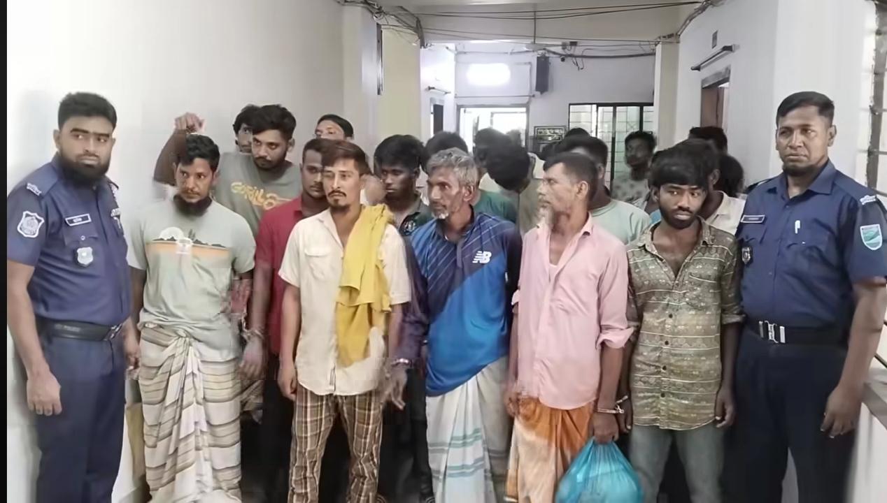 ফতুল্লা মডেল থানা পুলিশের বিশেষ অভিযানে ৩১জন গ্রেফতার। 